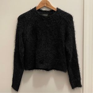Topshop Fuzzy Pullover Sweater